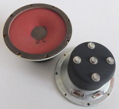 vintage pair Stromberg-Carlson 3½ » Alnico tweeters from RS-404 speakers USA 1959