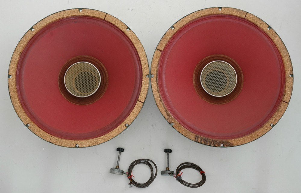 Matched Pair of Stromberg Carlson 15&Prime; Coaxial Speakers ( Custom 400 )