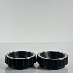 Rare Original Genuine Technics Reel NAB Hub Adapters Hold Down (Pair)