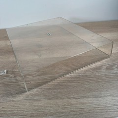 CRACKED Pioneer PL-518 Turntable Dust Cover Part Out