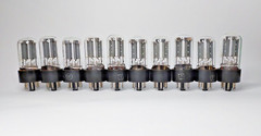 US Stock! 10pcs 6N8S / 6H8C / 6SN7GT / 6N8P NEVZ 1960&rsquo;s tubes NEW