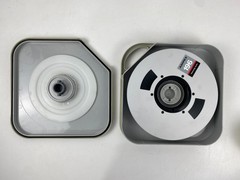 Vintage Ampex 196 Aluminum Video Tape Reel to Reel