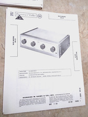 Original SAMS Photofact 448/7 – EICO HF-12 – 6BQ5 Mono AMPLIFIER