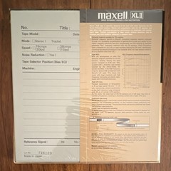 Maxell XLII 35-90 EE Reel-to-Reel Sound Recording Tape NEW NOS SEALED