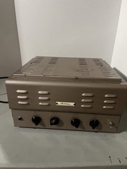 Vintage Airline Tube Amplifier PA Amp Phono Input RCA Tubes Untested As-Is