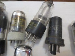 Lot Of 28 Mixed Vacuum Tubes GE, RCA, GM, Zenitn, & more