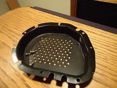 Pioneer PL-516 Stereo Turntable Parting Out Bottom Metal Vent