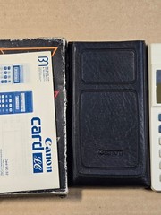 Canon Card LC-32 Vintage Pocket Size Calculator in Box – Working