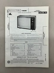 Catalina 122-2121A Service Manual Sams Photofact Free Shipping