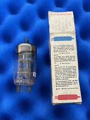 ONE RFT ECC82 12AU7 Tube /Amplitrex Tested LOW / Foil Getter / Germany