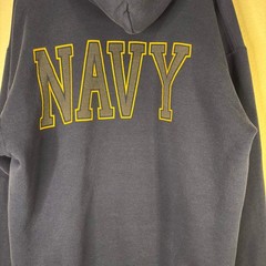 90&rsquo;s Vintage United States Navy Soffe Hoodie Blue L