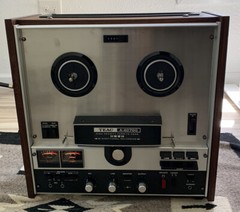 SHIPS SAME DAY TEAC A-4070G Tape Deck Bi Directional Recording Tested For Power