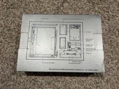 Vintage Panasonic TR-1000P 1.5” TV + AM/FM Antenna Tested And Working Complete