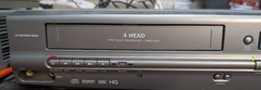 Magnavox MWD2205 DVD VCR Combo VHS Player Recorder -Tested Working – No Remote