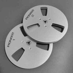 New One Pair Pioneer PR-100 178mm 7 » Silver tape reel For RT-707 909 PR 85