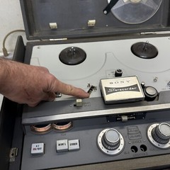Sony Superscope Sterecorder Model 300 Tape Recorder Reel To Reel WORKS NEEDS TLC