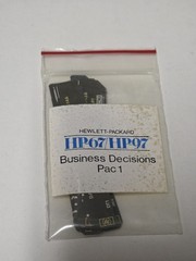 Hewlett Packard HP-67 & HP97 Calculator Business Decision Pac With Cards