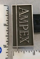 Lot AMPEX Corporation Badges Emblems Logos Audio Equipment Amplifier