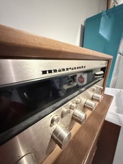 Marantz Model 2245 Champagne Engraved Sun Valley in Original WC-22 Wood Case