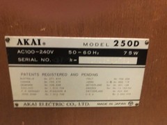 Clean Akai 250D Reel to Reel
