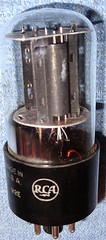 1 RCA 6SL7GT Vacuum Tube – 1945 Vintage Twin Triode for Audio Amps