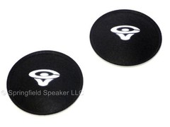 Cerwin Vega 3.75&Prime; Felt Logo Dust Caps – 2 Pack