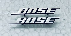 Bose Original Speaker Badge/Logo (Pair) – metal w/pin back