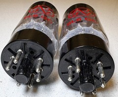 Pair of JJ 6L6 GC Power Amp Vacuum Tube Set 6L6GC