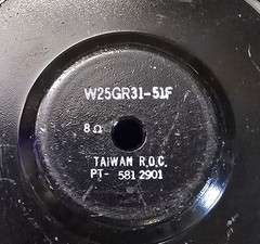 PIONEER HPM 40 10&Prime; Woofers, Pair/Working