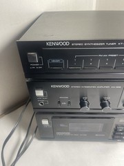 Kenwood Vintage Stereo Stack KA-32B Amp KT-42B Tuner KX-32B Deck
