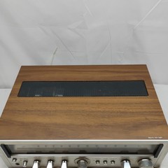 SANYO JCX 2100K Vintage Stereo Receiver Silver Face Classic Amber Parts only