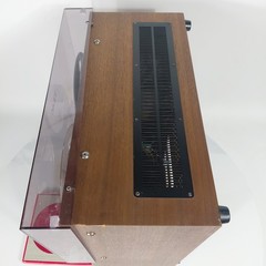 TEAC A-4010S Reel to Reel Tape Deck w/ AR-40S Amplifier Wood Case Vintage