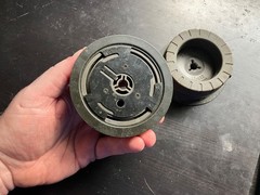 VTG TEAC Tascam PAIR TZ-612 NAB Reel Hub Adapter for 10.5&Prime; Reels Akai Reel