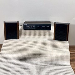 Regency Compact Radio Stereo No. US 2800 AM/FM Radio w Detachable Speakers Works