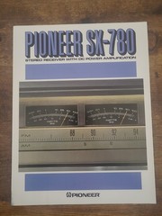 Pioneer SX-780 Stereo Receiver DC Power Amplification Original Brochure Pamphlet