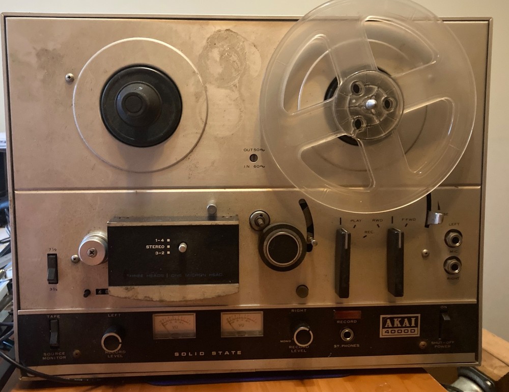 AKAI 4000D Reel to Reel – does not power on