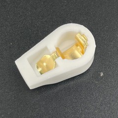 10PCS Gold Plated 1/4&Prime; 6.4mm Tube Anode Cap 6P12P EL504 EL519 EF37 6F8G Tube