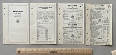1940s Radiotron Valve Data Handbook & Loose Pages – AWV Australia Collectable