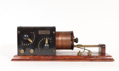 1914 Adams Morgan 7729 Navy Type Loose Coupler * Uncommon Spark Era Radio Tuner
