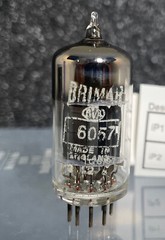 Brimar 6057 #246 Dual Triode Tube Vintage Rare