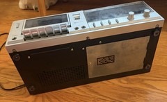 1980s Vintage Fisher Studio Stereo Cassette Deck Model CR-110 Parts Or Repair