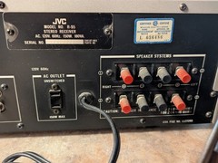 JVC R-S5 AM/FM Stereo Receiver 25 watts per channel/1979