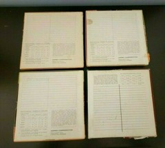 Lot of 4 Ampex Recording (1) 341, (2) 344, & (1) 444 7&Prime; Reel To Reel Tapes