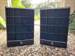 Pair Vintage 70s GE General Electric Speakers Model SC3210 8 Ohm 14×10 Working