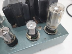 VINTAGE CROSLEY KT66 PUSH PULL MONOBLOCK TUBE AMPLIFIER WILLIAMSON STYLE TESTED