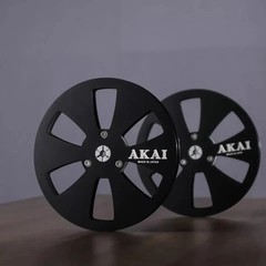 7&Prime; AluminiumTake Up Reel for 1/4&Prime; Tape Recorder Akai GX-77 GX-1820D ETC…
