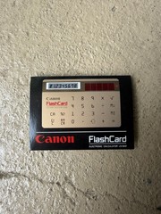 Canon FlashCard Electronic Calculator LS-902 brand new