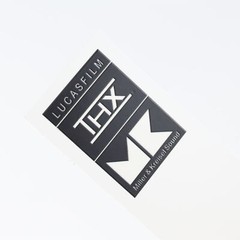 M&K Miller Kreisel THX LUCASFILM logo badge Sticker Decal waterproof