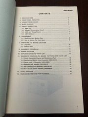 Pioneer QD-240 CD-4 Demodulator Service Manual Original OEM Vintage KL F Rare