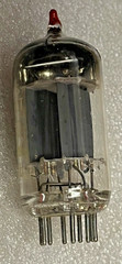 VERY RARE NOS PHILIPS MINIWATT ECC82 12AU7 TALL WELDED PLATES 1956 D GETTER MINT